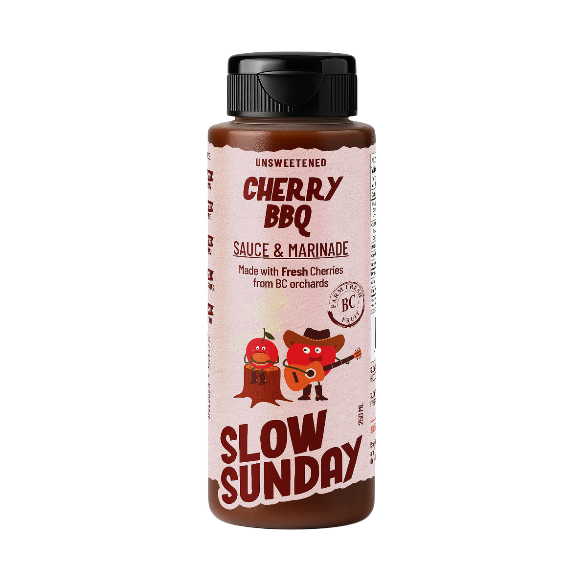 Slow Sunday BBQ sauce bottle